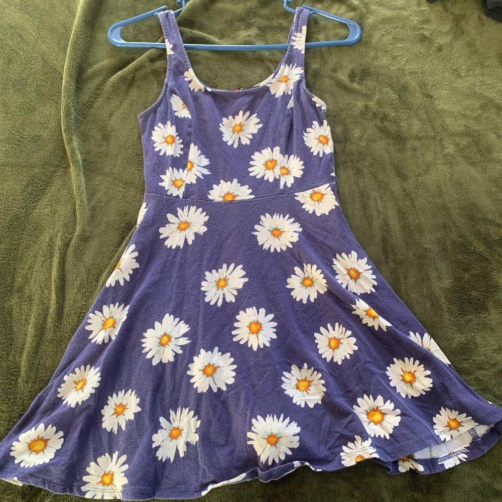 Love Chesley Sunflower Skater Dress